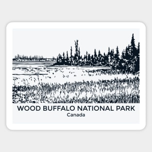 Wood Buffalo National Park - Canada Magnet
